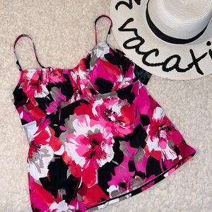 Women’s Aqua Green Tankini Bathing Suit Top